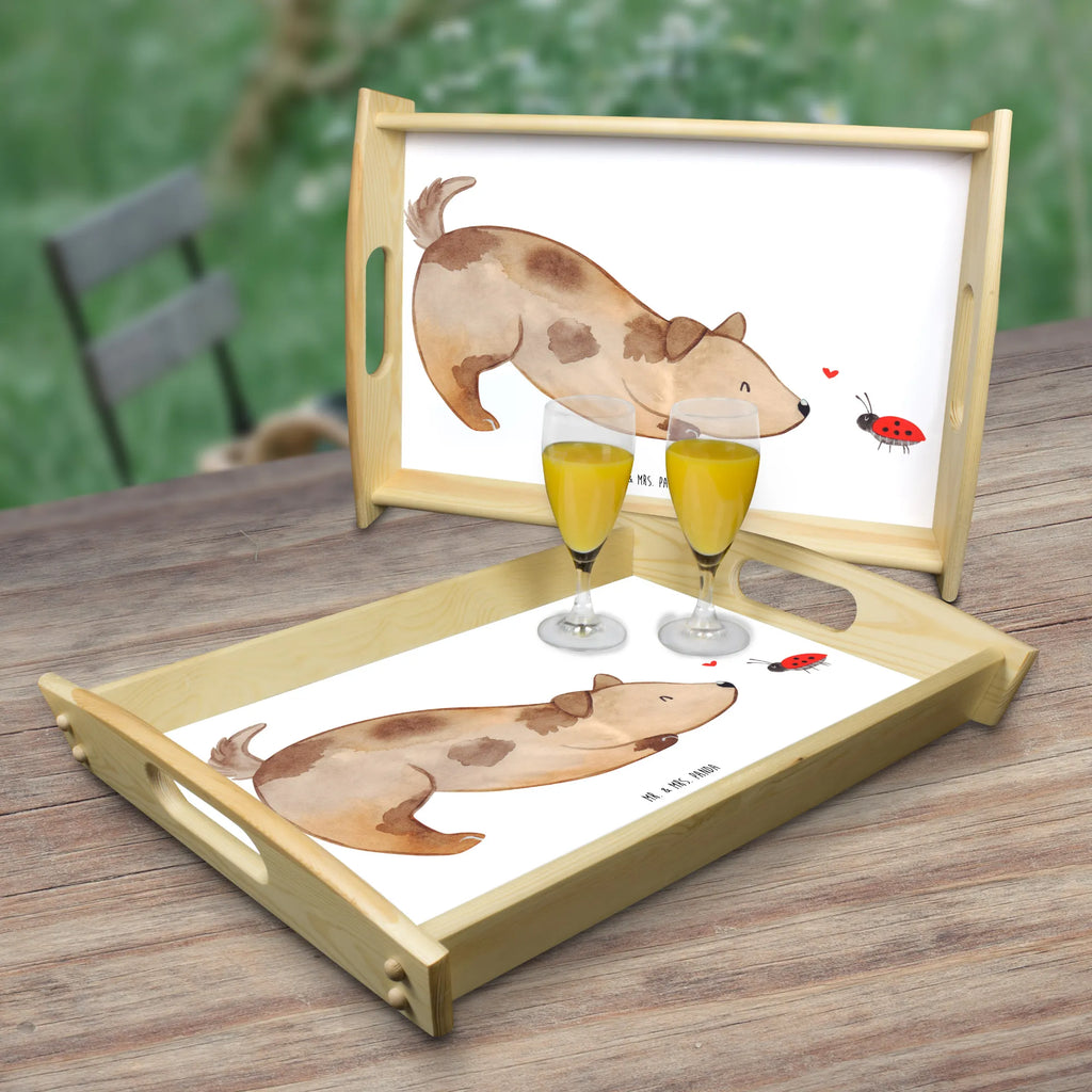 Serving tray Dog ladybug wooden tray, breakfast tray, tray, kitchen tray, serving tray, dog, mutt, hound, woof, dog mama, dog breed, love dogs, love for dogs, dog decorative items, bag with dog print, funny gifts for dog owners, what do you give a dog lover, Christmas gifts for dogs, gifts for dogs, dog sayings, Ladybird, Mongrel, Sayings, Mongrel dog, Dog slogan, Dogs, Dog