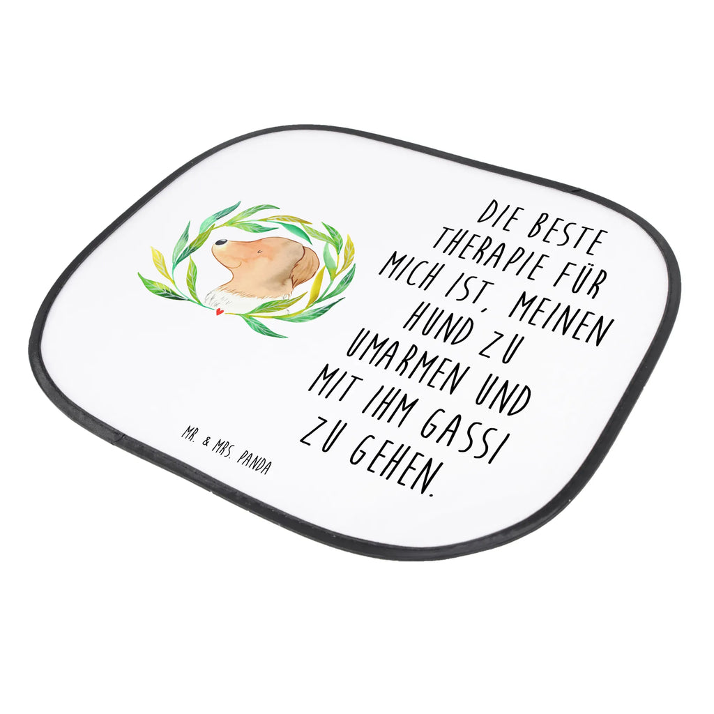 Osłona przeciwsłoneczna do samochodu pies kwiaty Pies, motyw psa, zwierzę domowe, rasa psa, miłośnik zwierząt, właściciel psa, powiedzenia