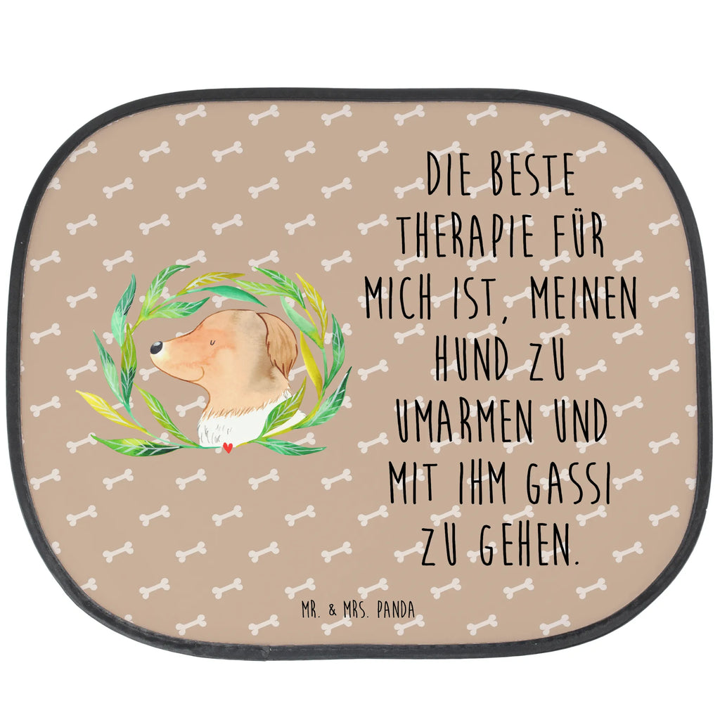 Osłona przeciwsłoneczna do samochodu pies kwiaty Pies, motyw psa, zwierzę domowe, rasa psa, miłośnik zwierząt, właściciel psa, powiedzenia