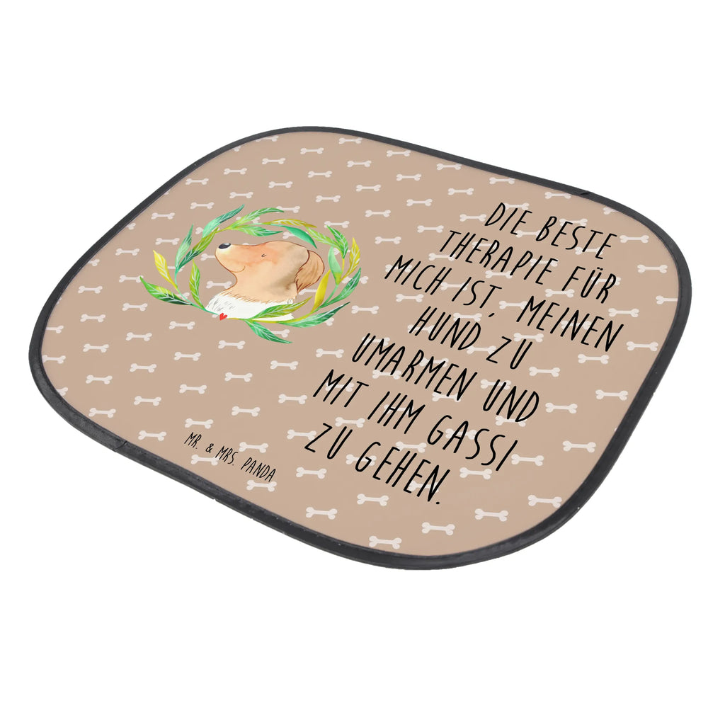 Osłona przeciwsłoneczna do samochodu pies kwiaty Pies, motyw psa, zwierzę domowe, rasa psa, miłośnik zwierząt, właściciel psa, powiedzenia