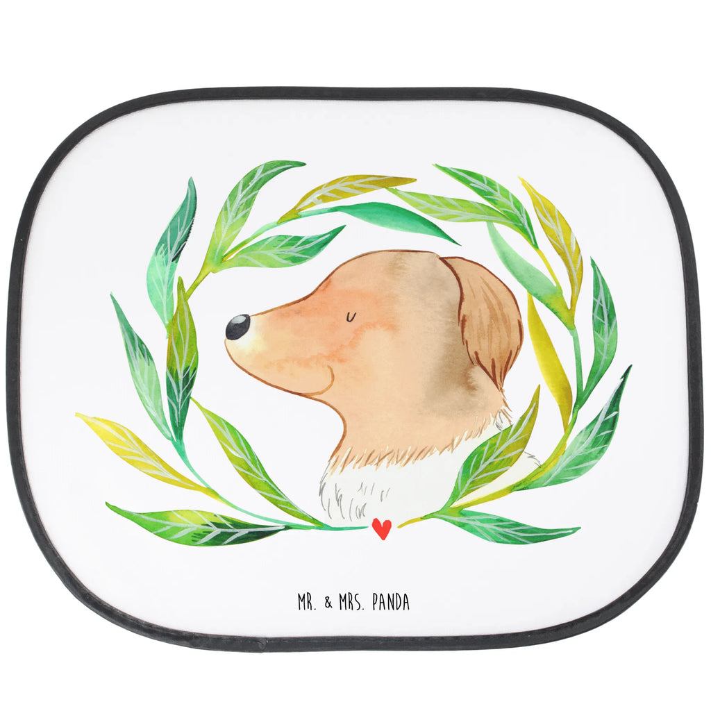 Osłona przeciwsłoneczna do samochodu pies kwiaty Pies, motyw psa, zwierzę domowe, rasa psa, miłośnik zwierząt, właściciel psa, powiedzenia