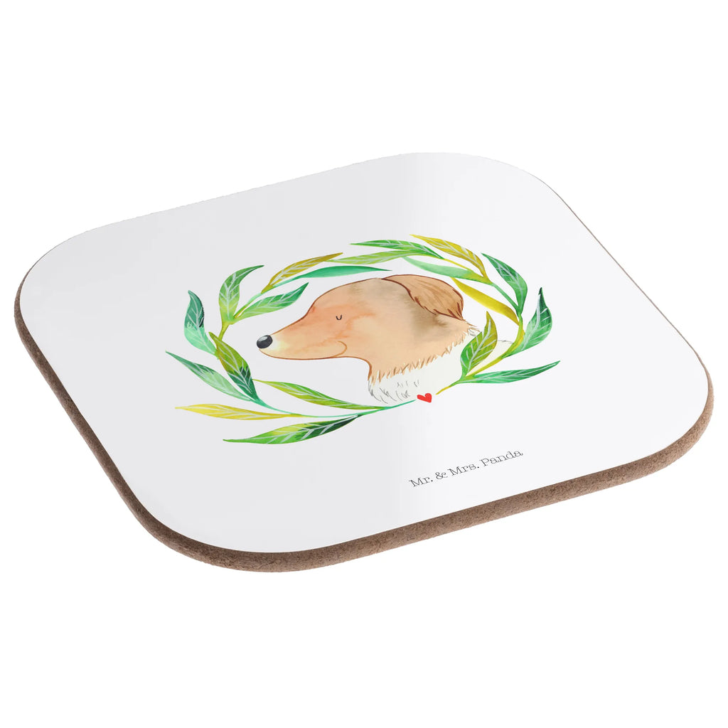 Square coaster Dog Flower Untersetzer Gläser, Untersetzer aus Holz, Untersetzer Design, Glasuntersetzer, Getränkeuntersetzer, Tassen Untersetzer, Untersetzer, Bierdeckel, Untersetzer für Gläser, Korkuntersetzer, Untersetzer Holz, Holzuntersetzer, Hund, Hundemotiv, Haustier, Hunderasse, Tierliebhaber, Hundebesitzer, Sprüche, Ranke, Hunde, Therapie, Selbsttherapie, Hundeliebe, Hundeglück