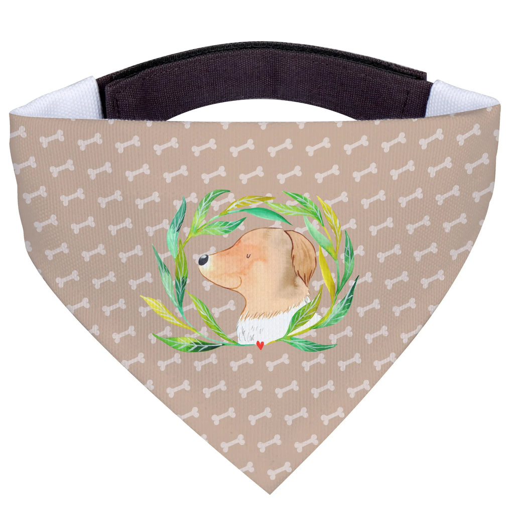 Chusta na szyję dla psa L pies kwiaty Tuch, Halstuch, Mittel, Hundehalstuch, Mittelgroße Hunde, Hunde, Tierliebhaber, Hund, Sprüche, Hunderasse, Hundebesitzer, Haustier, Hundemotiv, Therapie, Ranke, Hundeglück, Selbsttherapie, Hundeliebe