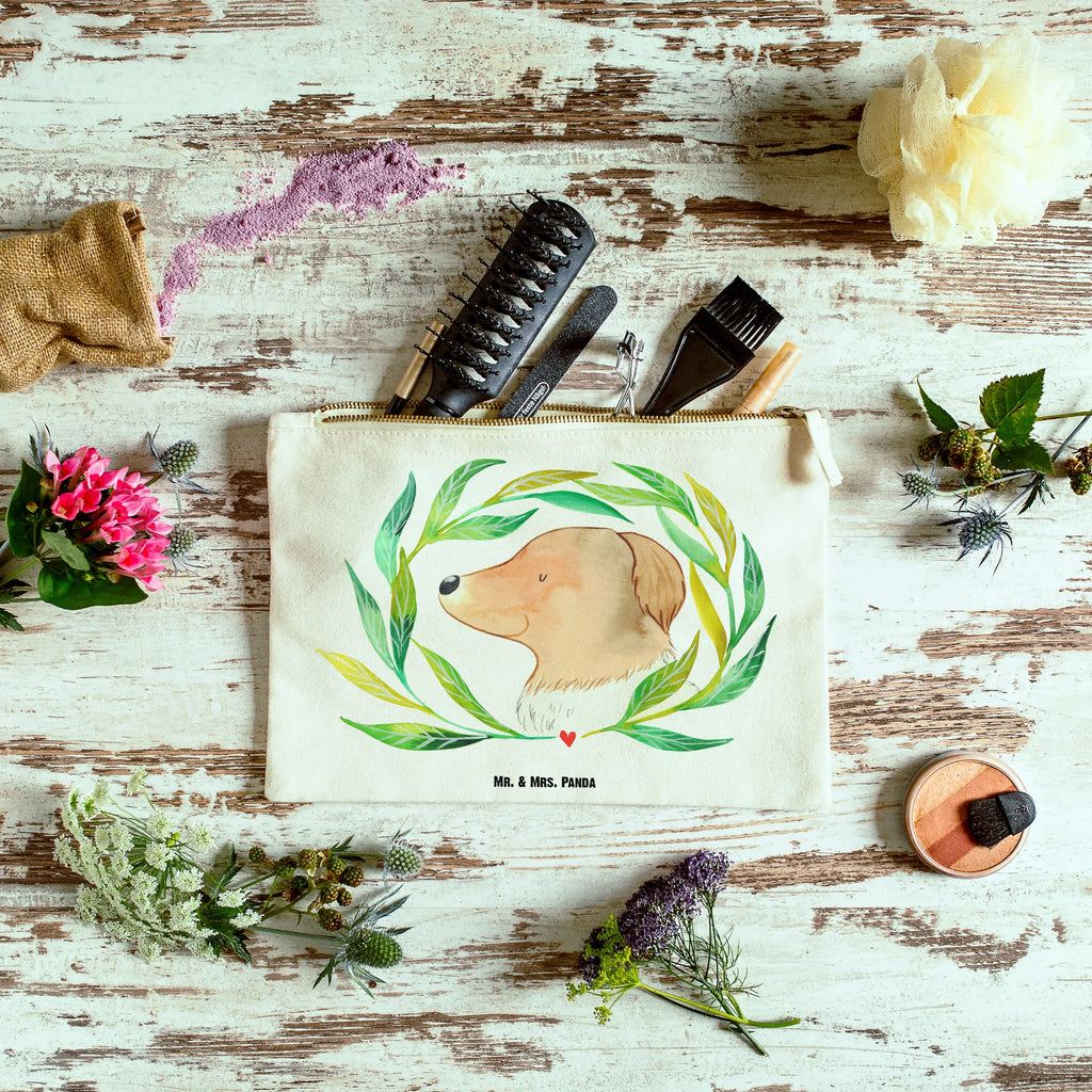 Make-up bag Dog Flower dog, mutt, hound, woof, dog mama, dog breed, love dogs, love for dogs, dog decorative items, bag with dog print, funny gifts for dog owners, what do you give a dog lover, Christmas gifts for dogs, gifts for dogs, dog sayings, vine, self-therapy, dog happiness, therapy, dogs, dog love