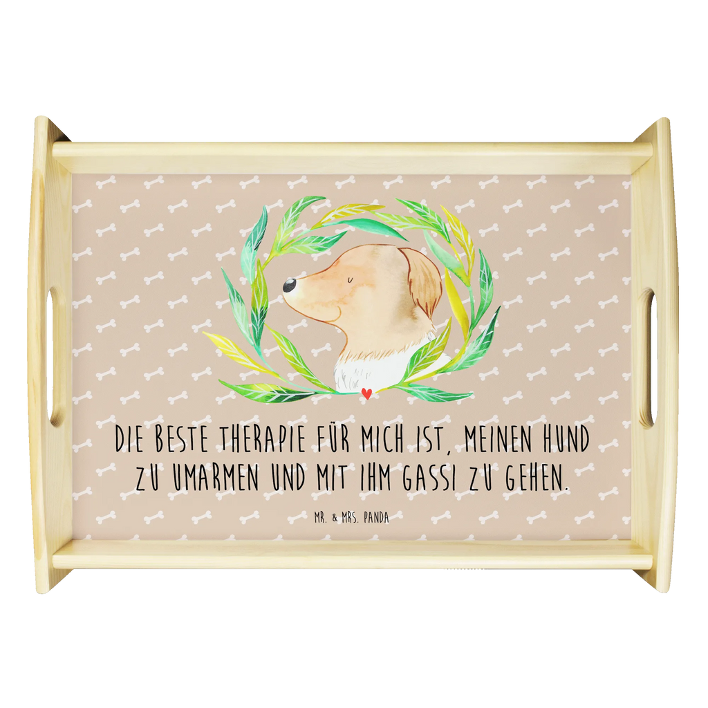 Serviertablett Hund Ranke Holztablett, Dekotablett, Küchentablett, Tablett, Frühstückstablett, Serviertablett, Hund, Hundemotiv, Haustier, Hunderasse, Tierliebhaber, Hundebesitzer, Sprüche, Hundeliebe, Selbsttherapie, Hundeglück, Ranke, Therapie, Hunde