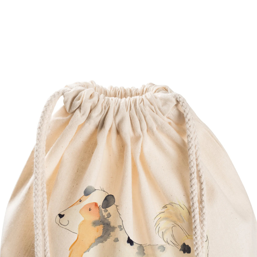 Drawstring bag Dog Australia Shepherd sports bag, gym bag, carrier bag, bag, hipster, jute bag, dog, mutt, hound, woof, dog mama, dog breed, love dogs, love for dogs, dog decorative items, bag with dog print, funny gifts for dog owners, what do you give a dog lover, Christmas gifts for dogs, gifts for dogs, dog sayings, Sayings, Family dog, Saying, Shepherd, Dog, Australia Shepherd, Dog love