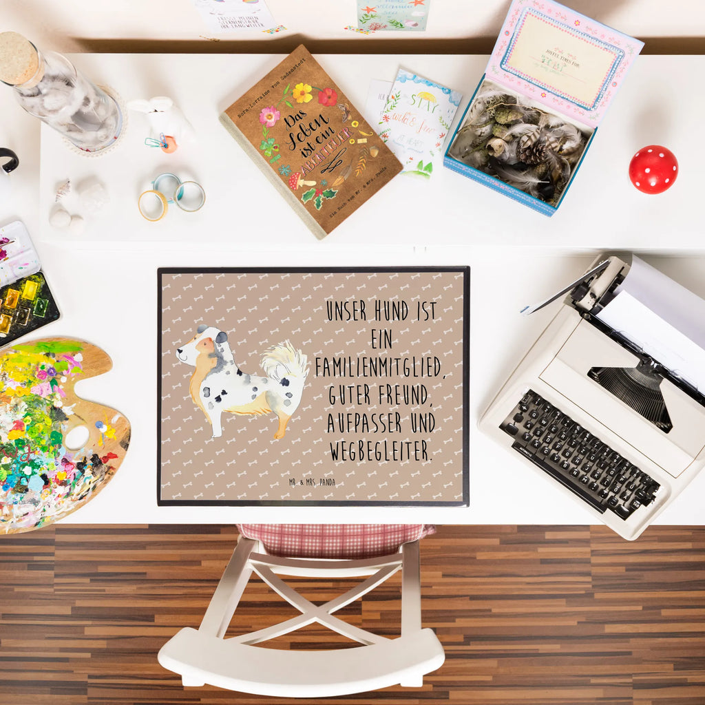 Schreibtischunterlage Australien Shepherd Schreibtischunterlage Groß, Schreibwaren, Schreibunterlage, Bürobedarf, Schreibtischauflage, Büroartikel, Schreibtisch Unterlagen, Hund, Hundemotiv, Haustier, Hunderasse, Tierliebhaber, Hundebesitzer, Sprüche, Familienhund, Australien Shepherd, Shepherd, Hundeliebe, Spruch