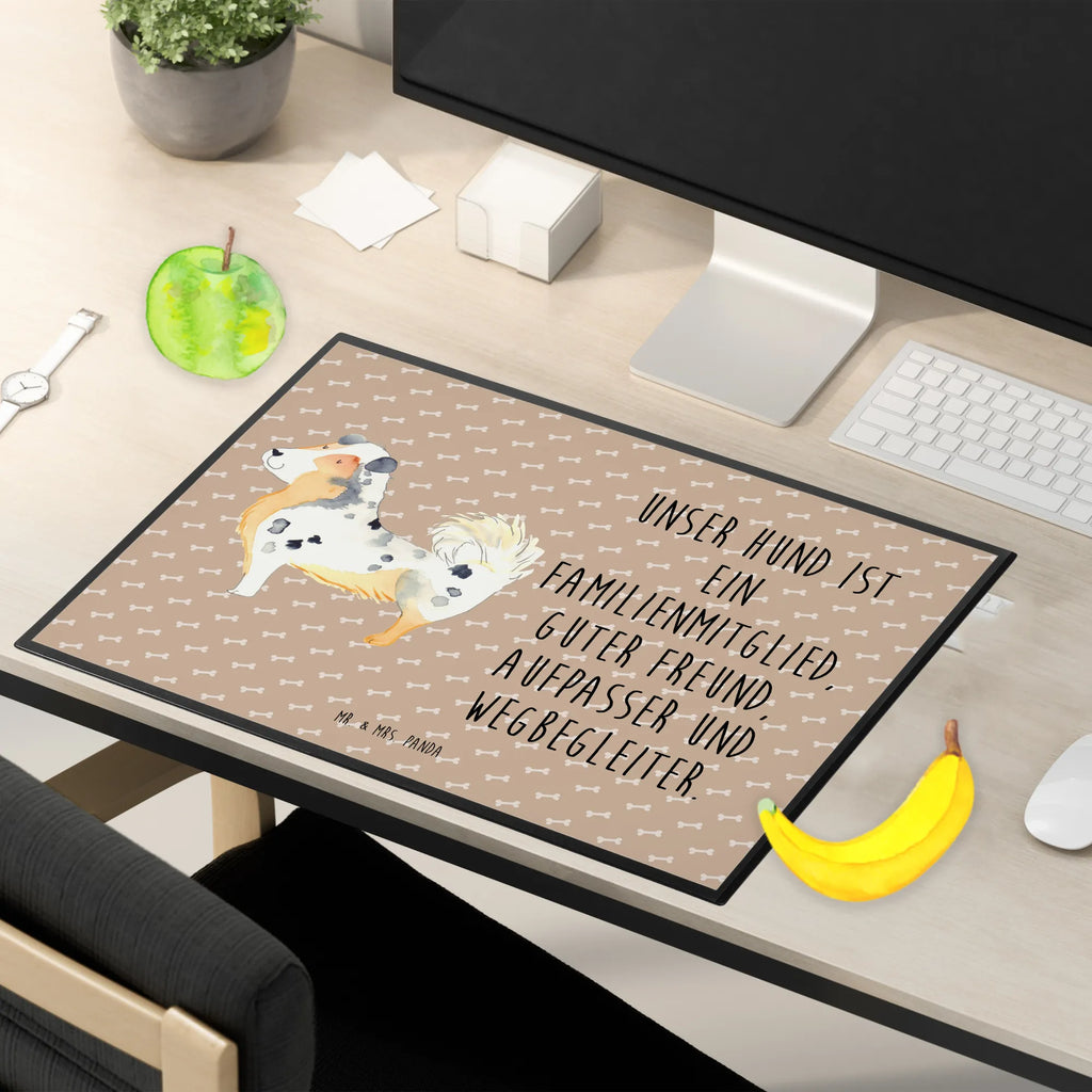 Schreibtischunterlage Australien Shepherd Schreibtischunterlage Groß, Schreibwaren, Schreibunterlage, Bürobedarf, Schreibtischauflage, Büroartikel, Schreibtisch Unterlagen, Hund, Hundemotiv, Haustier, Hunderasse, Tierliebhaber, Hundebesitzer, Sprüche, Familienhund, Australien Shepherd, Shepherd, Hundeliebe, Spruch