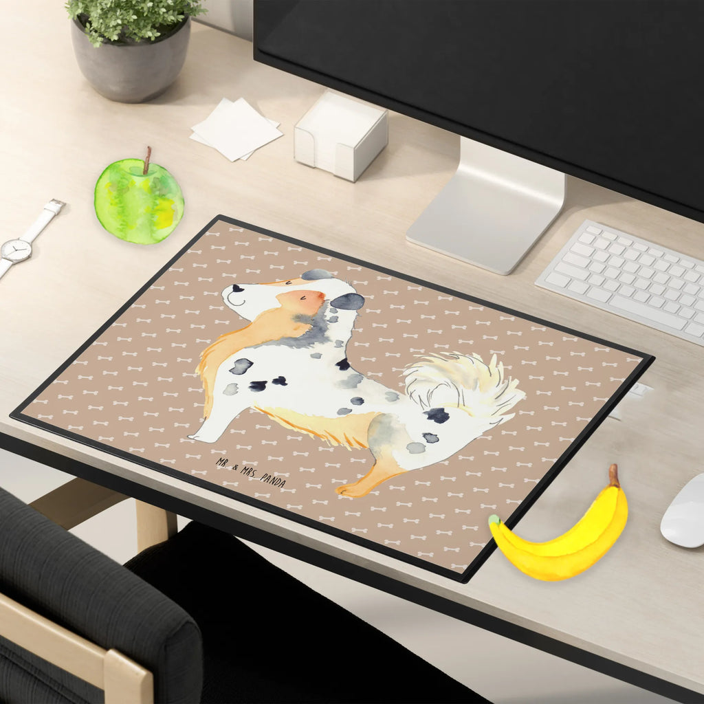 Schreibtischunterlage Australien Shepherd Schreibtischunterlage Groß, Schreibwaren, Schreibunterlage, Bürobedarf, Schreibtischauflage, Büroartikel, Schreibtisch Unterlagen, Hund, Hundemotiv, Haustier, Hunderasse, Tierliebhaber, Hundebesitzer, Sprüche, Familienhund, Australien Shepherd, Shepherd, Hundeliebe, Spruch