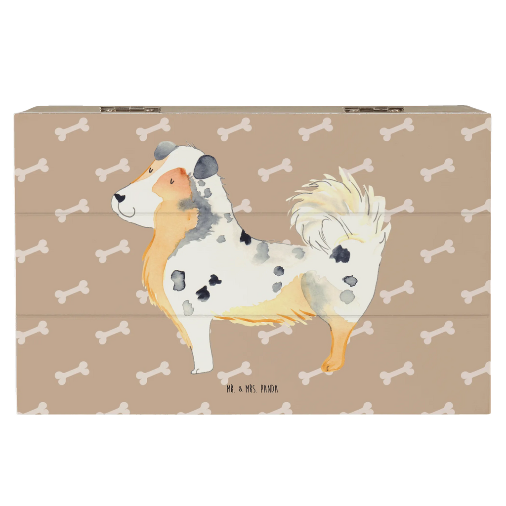 Holzkiste Australien Shepherd Dekokiste, Kiste, Geschenkdose, Geschenkbox, Holzkiste, Erinnerungsbox, Schatulle, Schatzkiste, XXL, Truhe, Erinnerungskiste, Aufbewahrungsbox, Hund, Hundemotiv, Haustier, Hunderasse, Tierliebhaber, Hundebesitzer, Sprüche, Familienhund, Australien Shepherd, Shepherd, Hundeliebe, Spruch