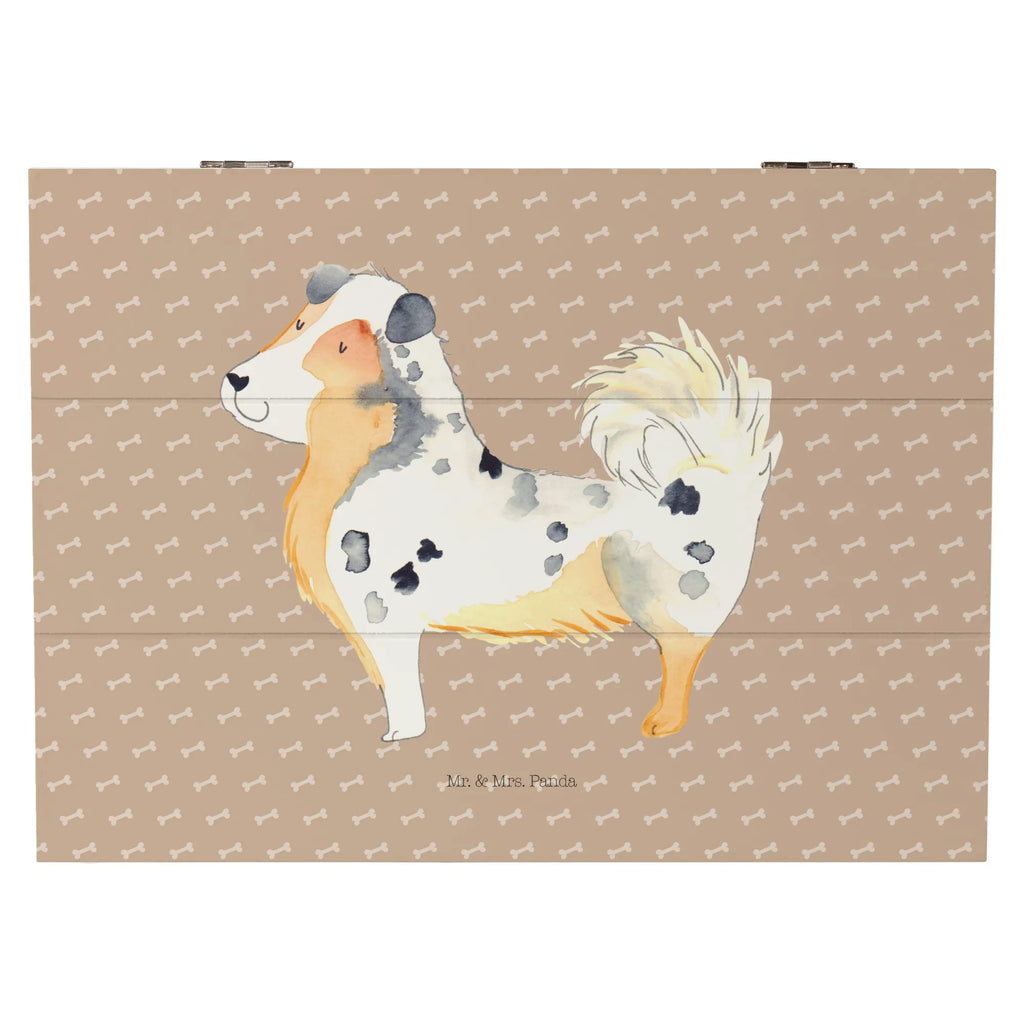 Holzkiste Australien Shepherd Dekokiste, Kiste, Geschenkdose, Geschenkbox, Holzkiste, Erinnerungsbox, Schatulle, Schatzkiste, XXL, Truhe, Erinnerungskiste, Aufbewahrungsbox, Hund, Hundemotiv, Haustier, Hunderasse, Tierliebhaber, Hundebesitzer, Sprüche, Familienhund, Australien Shepherd, Shepherd, Hundeliebe, Spruch
