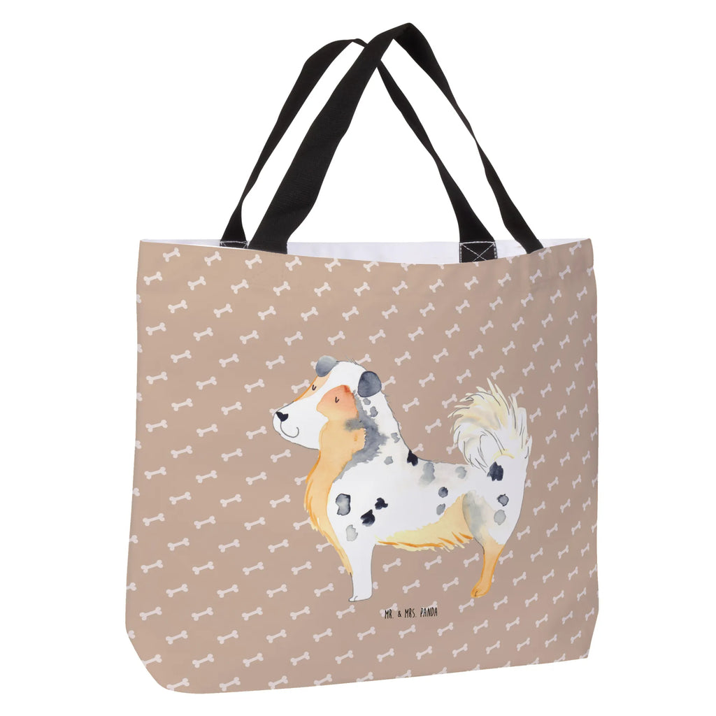Shopper Dog Australia Shepherd Schultasche, Strandtasche, Schulbeutel, Freizeittasche, XL, Ausflug, Schultertasche, Tüte, Alltagstasche, Stofftasche, XXL Tasche, Einkaufsbeutel, Einkaufstasche, Shopper, Tragebeutel, Beutel, Sprüche, Hund, Hundebesitzer, Hunderasse, Haustier, Tierliebhaber, Hundemotiv, Australien Shepherd, Hundeliebe, Familienhund, Shepherd, Spruch