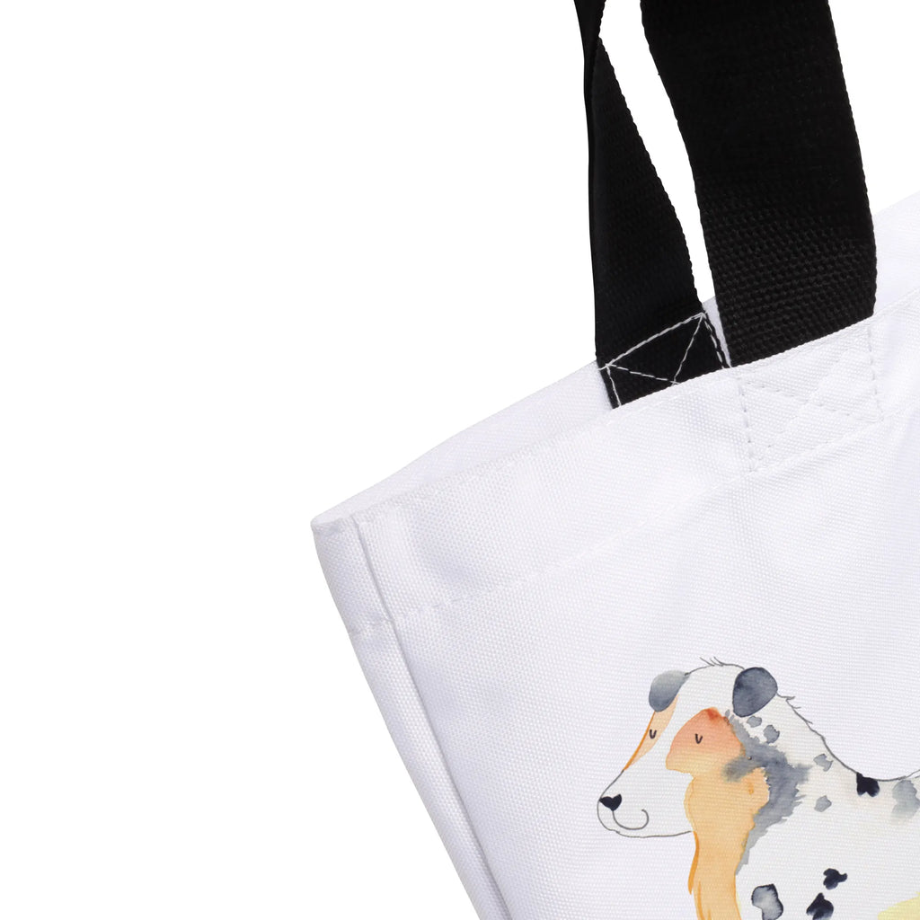 Shopper Dog Australia Shepherd Schultasche, Strandtasche, Schulbeutel, Freizeittasche, XL, Ausflug, Schultertasche, Tüte, Alltagstasche, Stofftasche, XXL Tasche, Einkaufsbeutel, Einkaufstasche, Shopper, Tragebeutel, Beutel, Sprüche, Hund, Hundebesitzer, Hunderasse, Haustier, Tierliebhaber, Hundemotiv, Australien Shepherd, Hundeliebe, Familienhund, Shepherd, Spruch