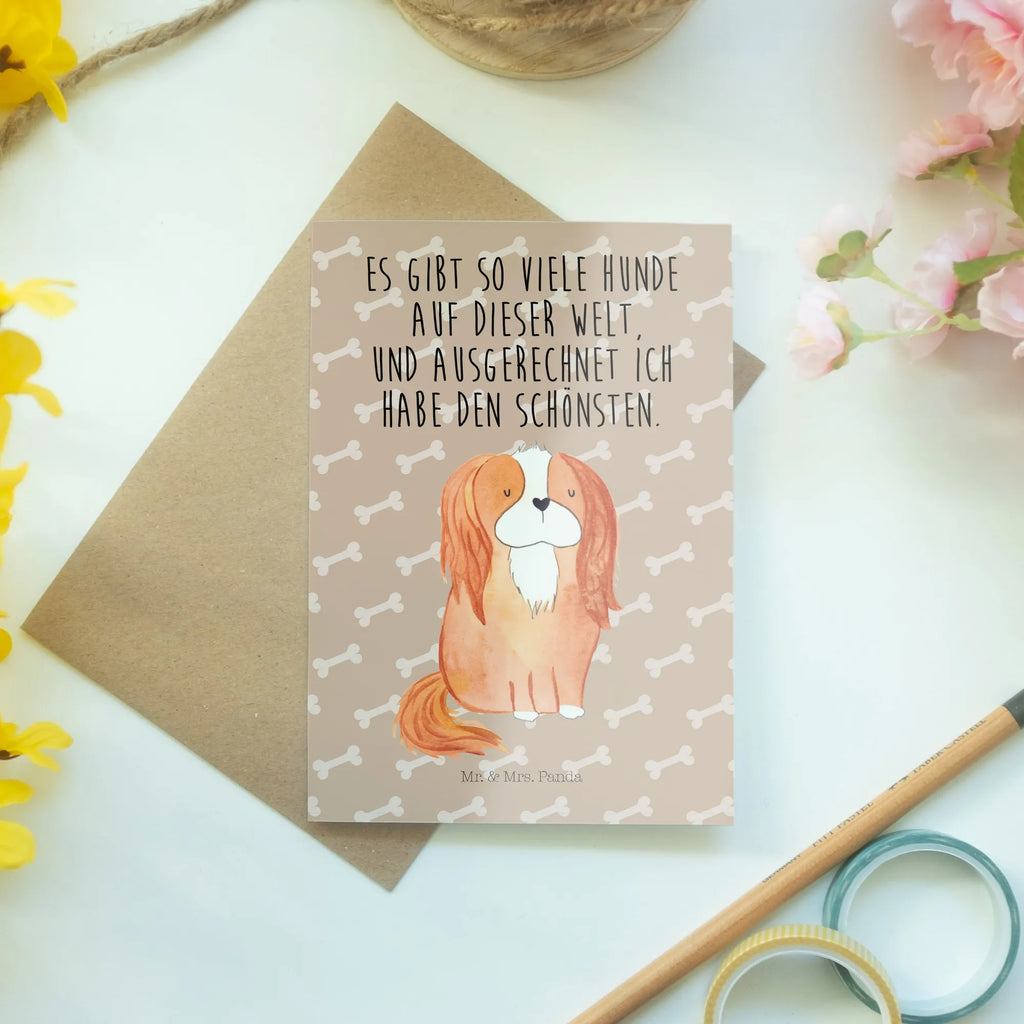 Greetings card Dog Cavalier King Charles Spaniel greeting card, wedding card, folding card, invitation card, birthday card, dog, mutt, hound, woof, dog mama, dog breed, love dogs, love for dogs, dog decorative items, bag with dog print, funny gifts for dog owners, what do you give a dog lover, Christmas gifts for dogs, gifts for dogs, dog sayings, Sayings, Spaniel, Dog, Cocker Spaniel, Cavalier King Charles Spaniel, most beautiful dog