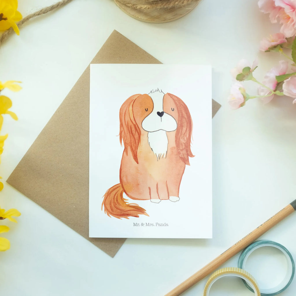 Greetings card Dog Cavalier King Charles Spaniel greeting card, wedding card, folding card, invitation card, birthday card, dog, mutt, hound, woof, dog mama, dog breed, love dogs, love for dogs, dog decorative items, bag with dog print, funny gifts for dog owners, what do you give a dog lover, Christmas gifts for dogs, gifts for dogs, dog sayings, Sayings, Spaniel, Dog, Cocker Spaniel, Cavalier King Charles Spaniel, most beautiful dog