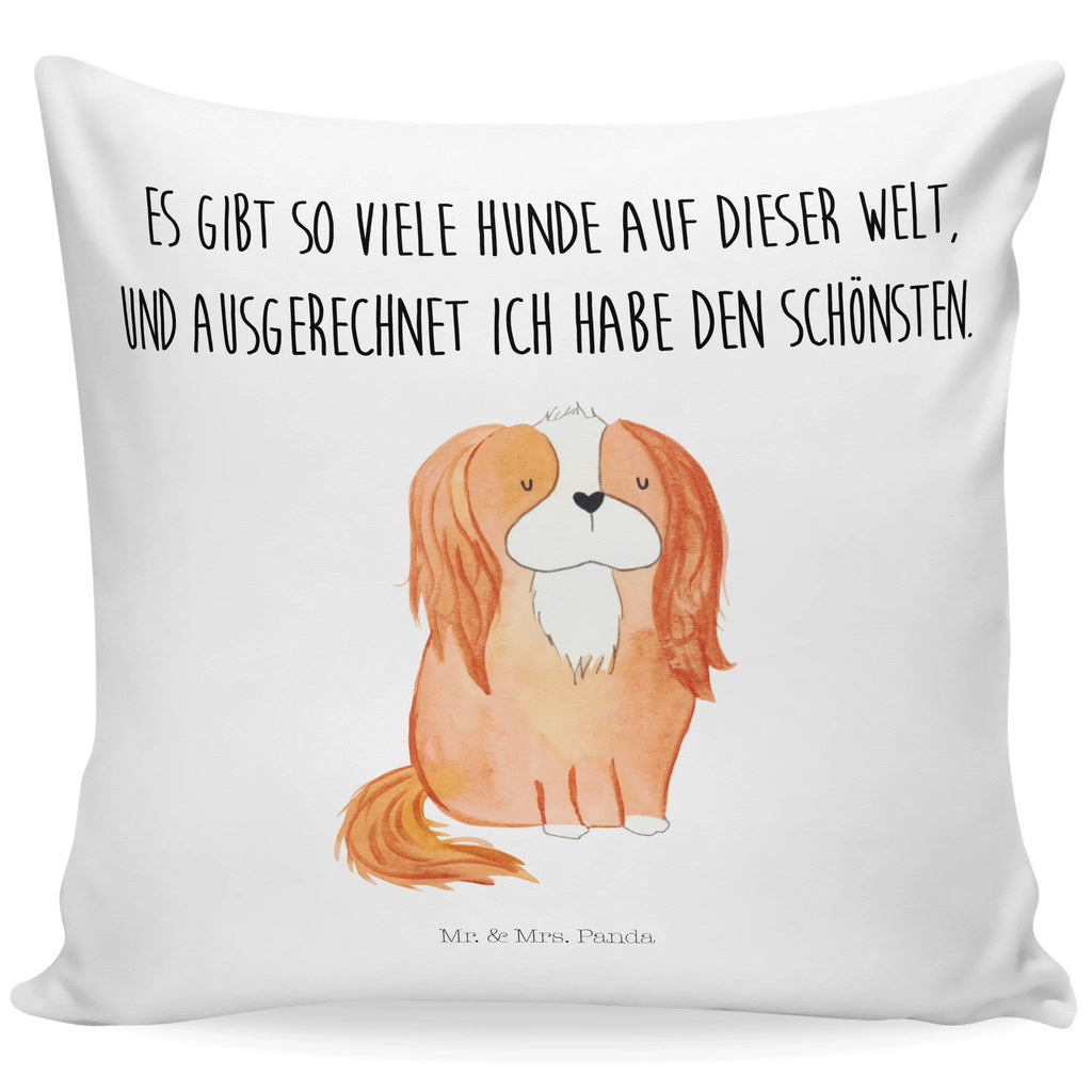 Cushion Dog Cavalier King Charles Spaniel pillows, bedroom, bed, pillow case, 40x40, soft, pad, fluffy, couch, settee, sofa, Pillow, 40 x 40, cushion, dog, mutt, hound, woof, dog mama, dog breed, love dogs, love for dogs, dog decorative items, bag with dog print, funny gifts for dog owners, what do you give a dog lover, Christmas gifts for dogs, gifts for dogs, dog sayings, Dog, Sayings, Cocker Spaniel, Cavalier King Charles Spaniel, most beautiful dog, Spaniel