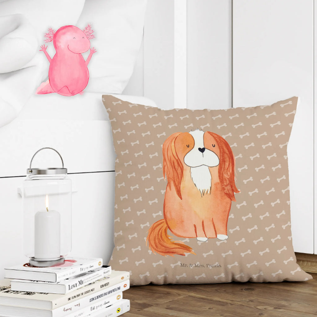 Cushion Dog Cavalier King Charles Spaniel pillows, bedroom, bed, pillow case, 40x40, soft, pad, fluffy, couch, settee, sofa, Pillow, 40 x 40, cushion, dog, mutt, hound, woof, dog mama, dog breed, love dogs, love for dogs, dog decorative items, bag with dog print, funny gifts for dog owners, what do you give a dog lover, Christmas gifts for dogs, gifts for dogs, dog sayings, Dog, Sayings, Cocker Spaniel, Cavalier King Charles Spaniel, most beautiful dog, Spaniel