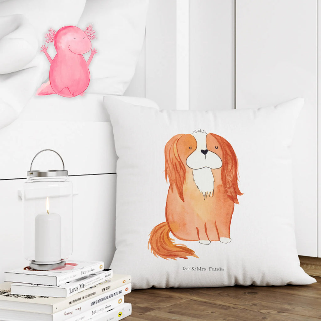 Cushion Dog Cavalier King Charles Spaniel pillows, bedroom, bed, pillow case, 40x40, soft, pad, fluffy, couch, settee, sofa, Pillow, 40 x 40, cushion, dog, mutt, hound, woof, dog mama, dog breed, love dogs, love for dogs, dog decorative items, bag with dog print, funny gifts for dog owners, what do you give a dog lover, Christmas gifts for dogs, gifts for dogs, dog sayings, Dog, Sayings, Cocker Spaniel, Cavalier King Charles Spaniel, most beautiful dog, Spaniel