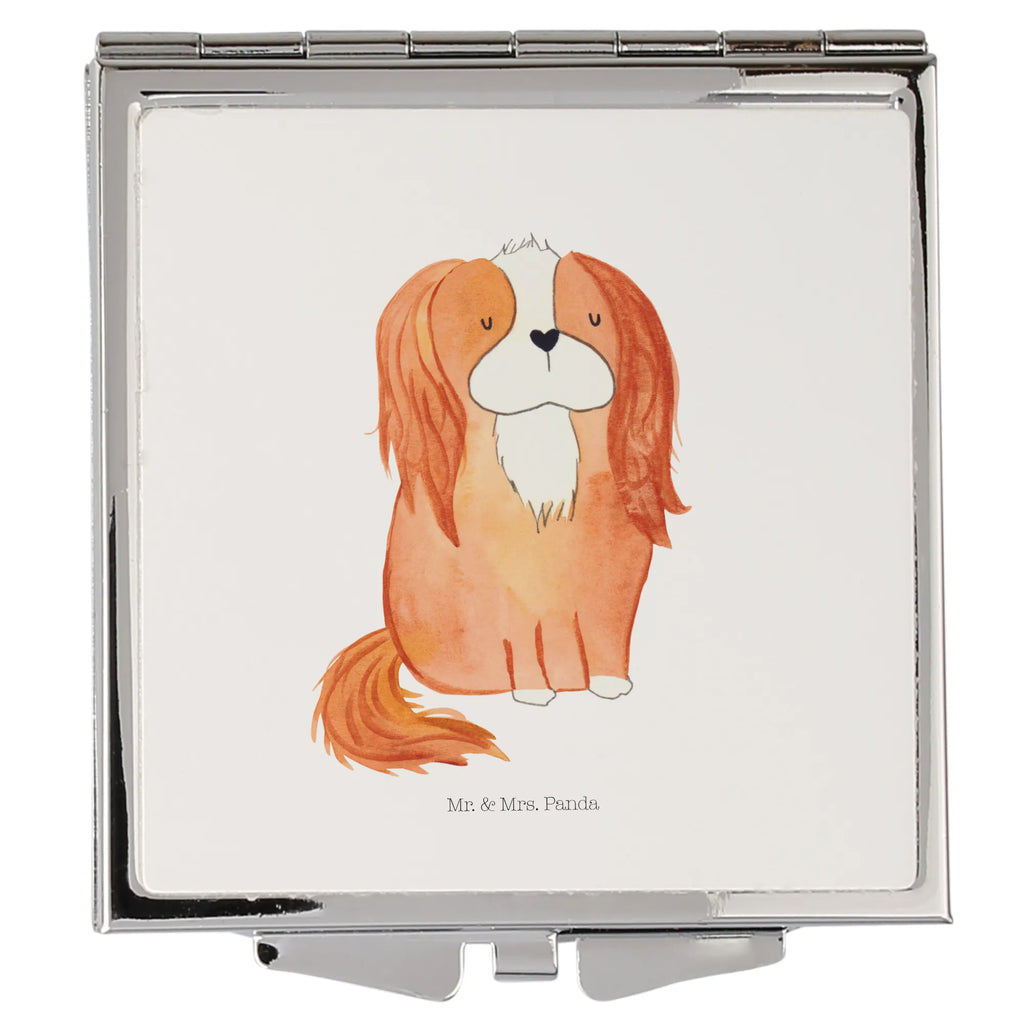 Handbag mirror Dog Cavalier King Charles Spaniel square, mirror, make up, silver, handbag, make-up mirror, dog, mutt, hound, woof, dog mama, dog breed, love dogs, love for dogs, dog decorative items, bag with dog print, funny gifts for dog owners, what do you give a dog lover, Christmas gifts for dogs, gifts for dogs, dog sayings, most beautiful dog, Cavalier King Charles Spaniel, Spaniel, Dog, Sayings, Cocker Spaniel