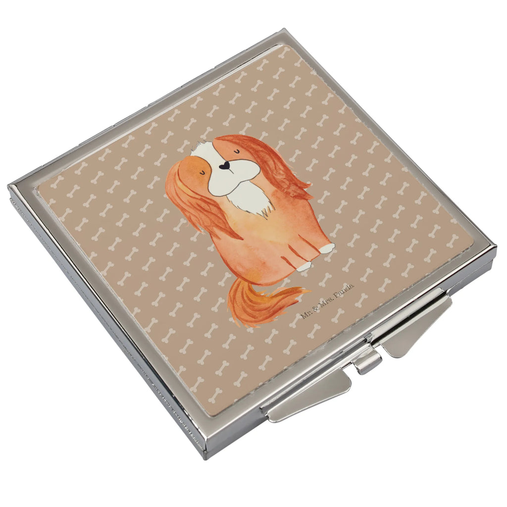 Handbag mirror Dog Cavalier King Charles Spaniel square, mirror, make up, silver, handbag, make-up mirror, dog, mutt, hound, woof, dog mama, dog breed, love dogs, love for dogs, dog decorative items, bag with dog print, funny gifts for dog owners, what do you give a dog lover, Christmas gifts for dogs, gifts for dogs, dog sayings, most beautiful dog, Cavalier King Charles Spaniel, Spaniel, Dog, Sayings, Cocker Spaniel