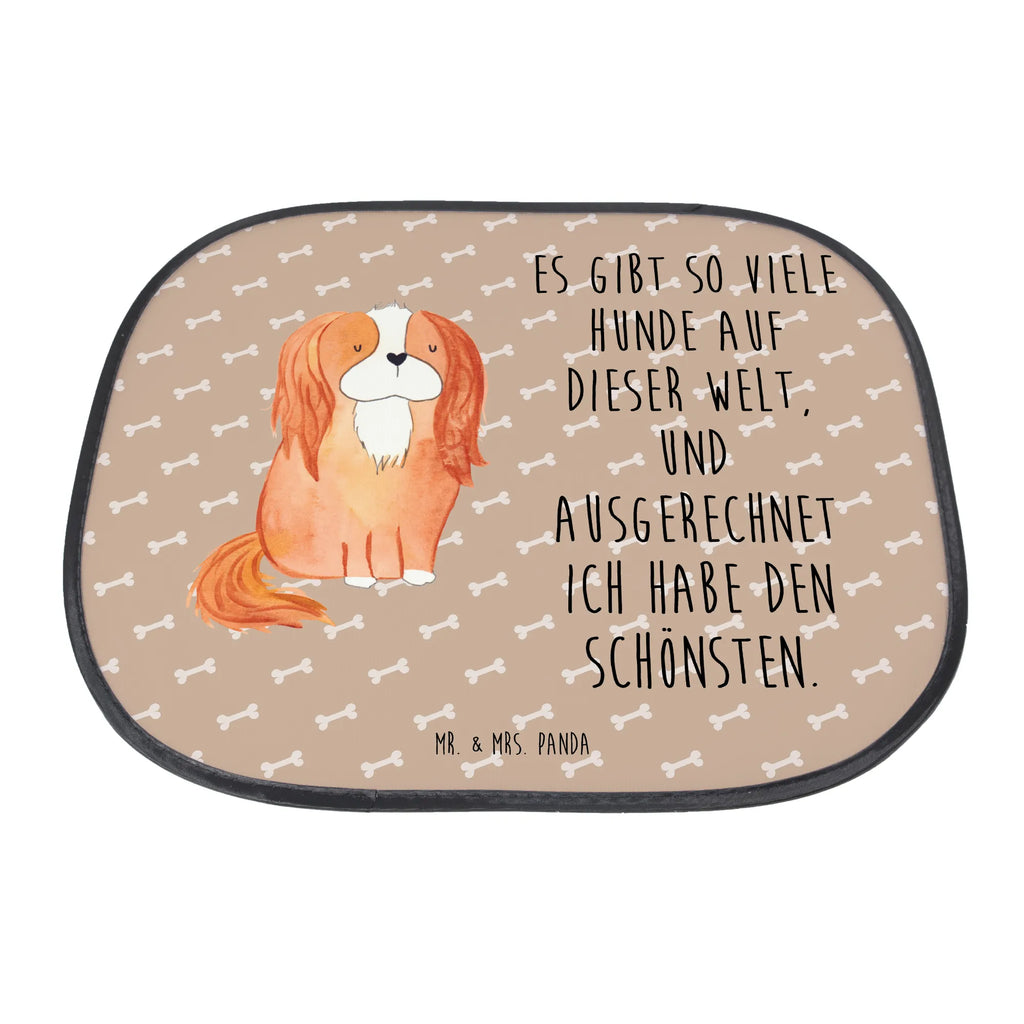Osłona przeciwsłoneczna do samochodu pies Cavalier King Charles Spaniel Pies, motyw psa, zwierzę domowe, rasa psa, miłośnik zwierząt, właściciel psa, powiedzenia
