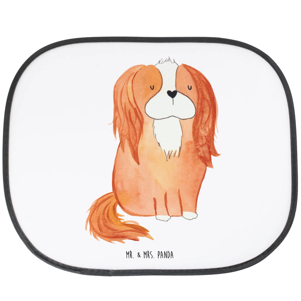 Osłona przeciwsłoneczna do samochodu pies Cavalier King Charles Spaniel Pies, motyw psa, zwierzę domowe, rasa psa, miłośnik zwierząt, właściciel psa, powiedzenia