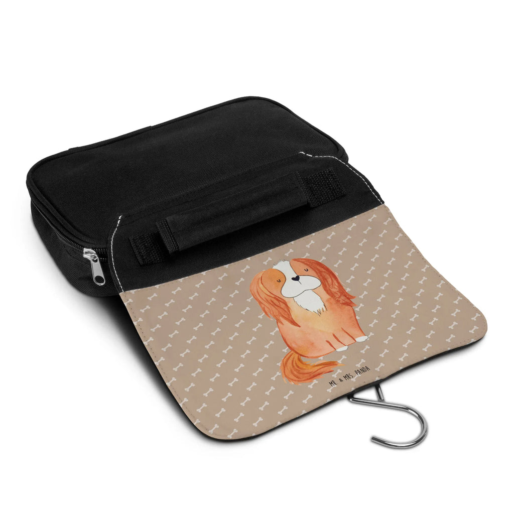 Kosmetyczka pies Cavalier King Charles Spaniel Kulturbeutel, Kulturbeutel Waschbar, hygienebeutel, hygienetasche, beautycase, Kulturtasche, Schminkbeutel, Schminktasche, Reisebeutel, Toilettentasche, Kosmetiktasche, Waschtasche, Waschbeutel, Necessaire, badtasche, Sprüche, Hund, Hunderasse, Hundebesitzer, Hundemotiv, Haustier, Tierliebhaber, Cavalier King Charles Spaniel, Spruch, Spaniel, Schönster Hund, Cockerspaniel