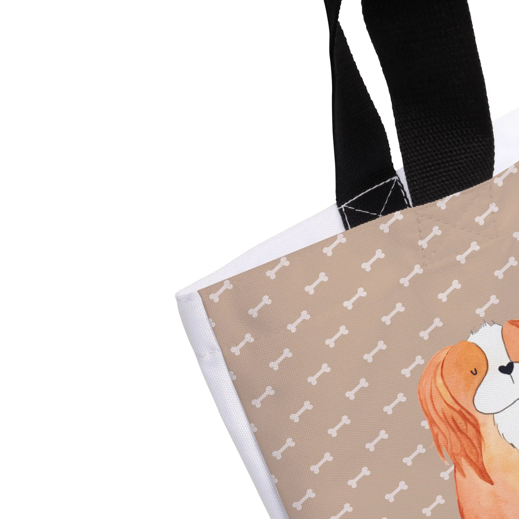 Shopper Hund Cavalier King Charles Spaniel Strandtasche, Ausflug, Einkaufstasche, XL, Freizeittasche, Schulbeutel, Tragebeutel, Schultasche, Alltagstasche, Schultertasche, Stofftasche, Tüte, Einkaufsbeutel, XXL Tasche, Shopper, Beutel, Sprüche, Hund, Hundebesitzer, Hunderasse, Haustier, Tierliebhaber, Hundemotiv, Cavalier King Charles Spaniel, Cockerspaniel, Spruch, Schönster Hund, Spaniel