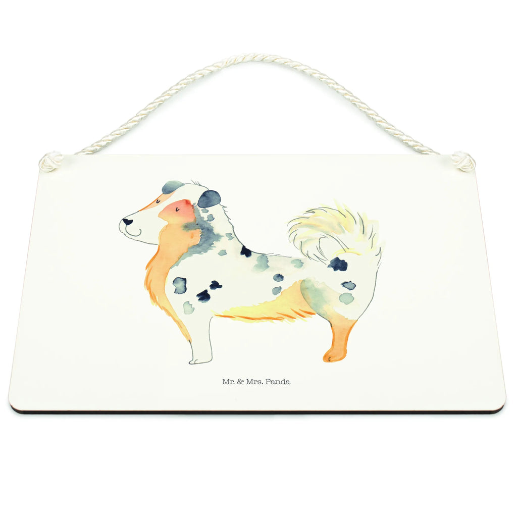 Dekoracyjny znak Pies Owczarek australijski Pies, motyw psa, zwierzę domowe, rasa psa, miłośnik zwierząt, właściciel psa, powiedzenia