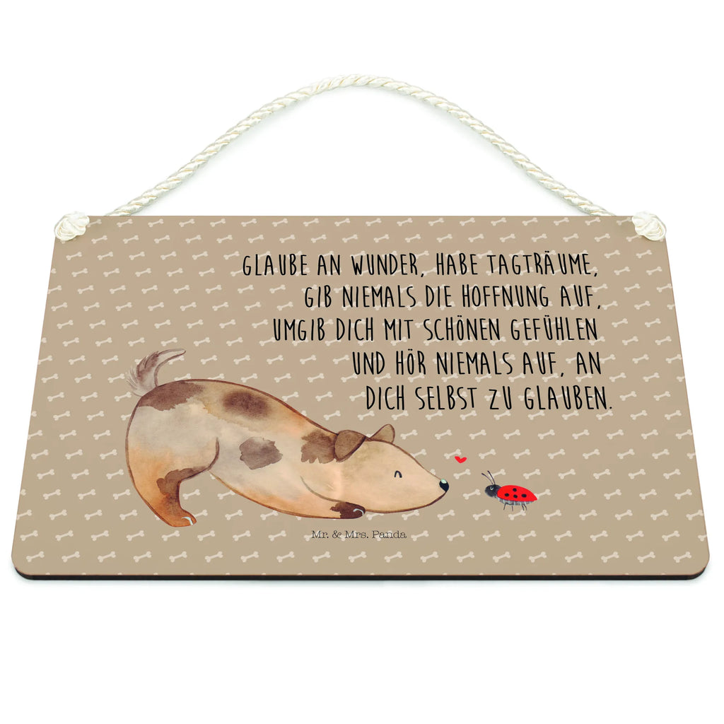 Deko Schild Hund Marienkäfer Dekoschild, Küchenschild, Schild mit Spruch, Holzschild, Badschild, Wandschild, sprüche schild, Motivschild, Türschild Familie, Schild, Spruchschild, dekoschilder, Holztafel, wandhänger, Deko Wandtafel, wandtafel, Deko Schild, dekotafel, hängeschild, Türschild, dekoration schild, holzbild, Hund, Hundebesitzer, Hundemotiv, Hunderasse, Haustier, Sprüche, Tierliebhaber, Marienkäfer, Mischlinghund, Hunde, Mischling, Hundespruch