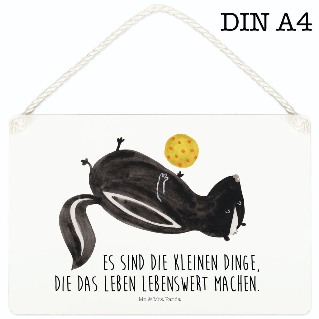 Decorative sign skunk ball Schild, hängeschild, Badschild, wandtafel, Dekoschild, Küchenschild, Türschild Familie, dekoschilder, Holzschild, sprüche schild, Schild mit Spruch, Motivschild, dekoration schild, holzbild, Deko Schild, dekotafel, wandhänger, Deko Wandtafel, Spruchschild, Türschild, Wandschild, Holztafel, Skunk, Stinktier, Stinker, Wildtier, Verspielt, Stinki, Raubtier, Weisheit