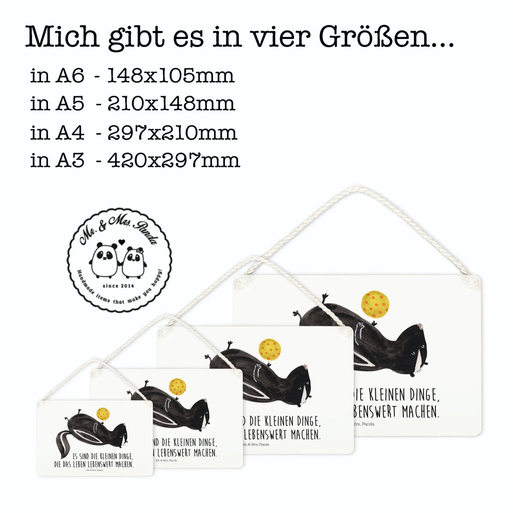 Decorative sign skunk ball Schild, hängeschild, Badschild, wandtafel, Dekoschild, Küchenschild, Türschild Familie, dekoschilder, Holzschild, sprüche schild, Schild mit Spruch, Motivschild, dekoration schild, holzbild, Deko Schild, dekotafel, wandhänger, Deko Wandtafel, Spruchschild, Türschild, Wandschild, Holztafel, Skunk, Stinktier, Stinker, Wildtier, Verspielt, Stinki, Raubtier, Weisheit
