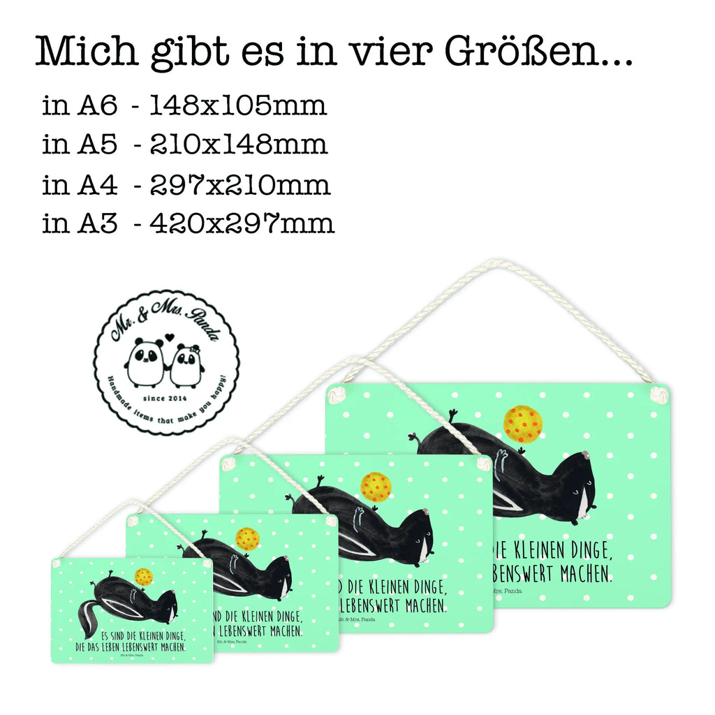 Decorative sign skunk ball Schild, hängeschild, Badschild, wandtafel, Dekoschild, Küchenschild, Türschild Familie, dekoschilder, Holzschild, sprüche schild, Schild mit Spruch, Motivschild, dekoration schild, holzbild, Deko Schild, dekotafel, wandhänger, Deko Wandtafel, Spruchschild, Türschild, Wandschild, Holztafel, Skunk, Stinktier, Stinker, Wildtier, Verspielt, Stinki, Raubtier, Weisheit