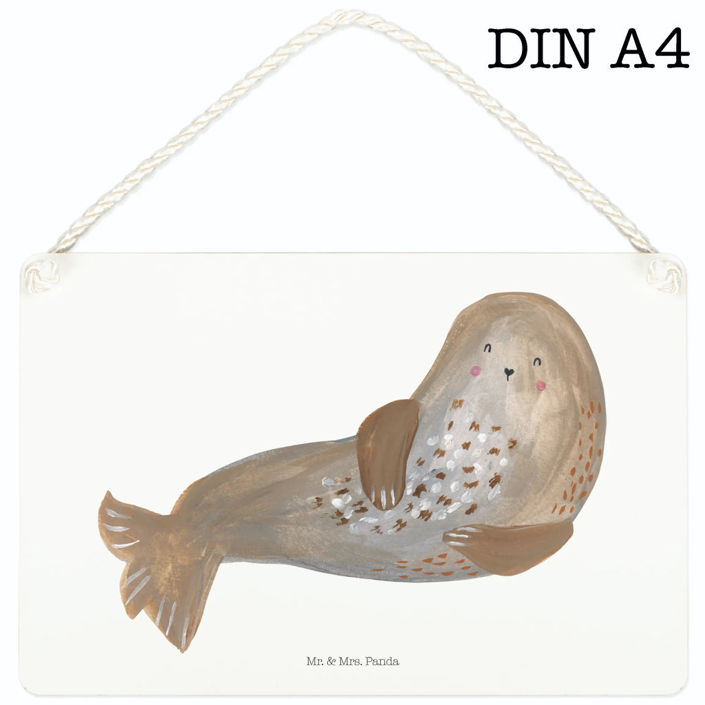 Dekoracyjny znak foka śmiech dekotafel, wandtafel, Wandschild, Motivschild, Badschild, dekoration schild, dekoschilder, Schild mit Spruch, sprüche schild, Türschild Familie, Spruchschild, Holzschild, Küchenschild, holzbild, Türschild, Holztafel, Dekoschild, wandhänger, hängeschild, Deko Schild, Deko Wandtafel, Schild, Lustige Sprüche, Tiermotive, Gute Laune, Tiere, Seehund, Robbe, Meerestier, Robben, Strand, Ostsee, Nordsee