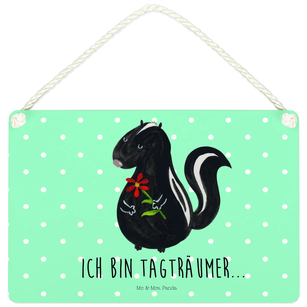 Dekoracyjny znak skunks kwiat dekotafel, Türschild, Motivschild, Holzschild, sprüche schild, Küchenschild, dekoschilder, Schild mit Spruch, dekoration schild, Holztafel, Deko Wandtafel, Schild, Türschild Familie, Badschild, Dekoschild, wandtafel, Spruchschild, Deko Schild, holzbild, hängeschild, Wandschild, wandhänger, Skunk, Stinktier, Raubtier, Wildtier, Verträumt, Stinki, Träume, Stinker, Dreams, Tagträumer