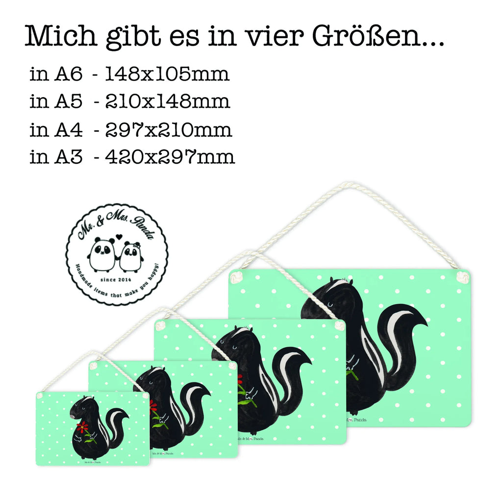 Dekoracyjny znak skunks kwiat dekotafel, Türschild, Motivschild, Holzschild, sprüche schild, Küchenschild, dekoschilder, Schild mit Spruch, dekoration schild, Holztafel, Deko Wandtafel, Schild, Türschild Familie, Badschild, Dekoschild, wandtafel, Spruchschild, Deko Schild, holzbild, hängeschild, Wandschild, wandhänger, Skunk, Stinktier, Raubtier, Wildtier, Verträumt, Stinki, Träume, Stinker, Dreams, Tagträumer
