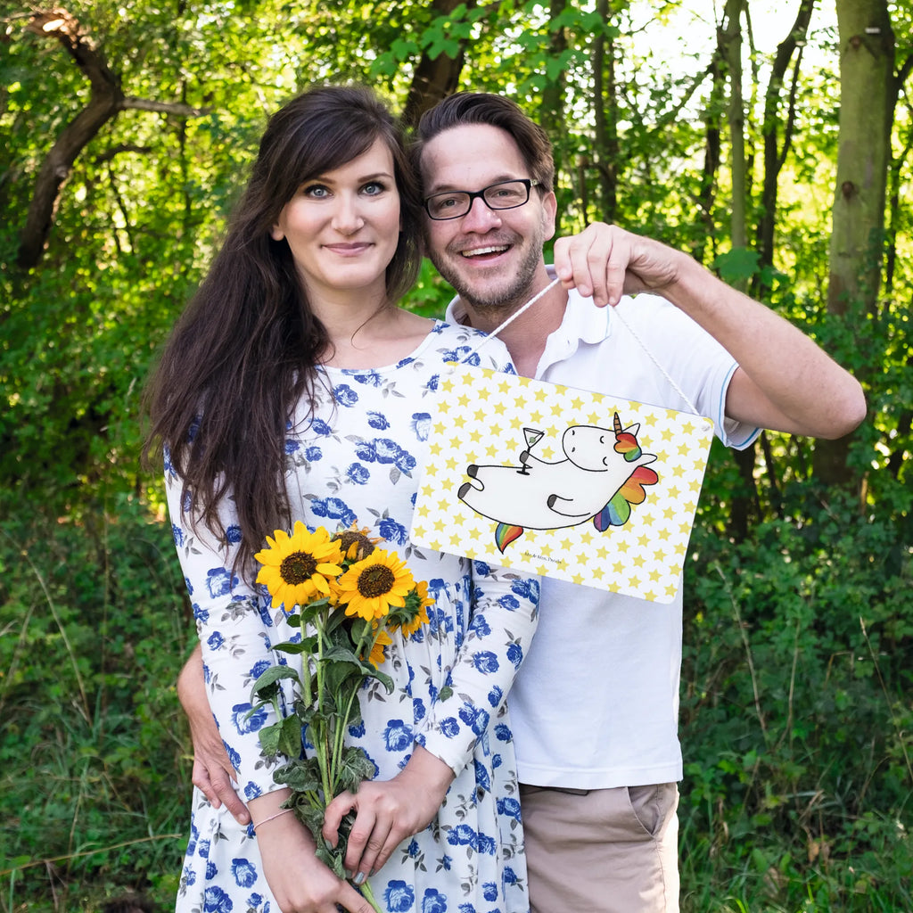 Decorative sign unicorn cocktail unicorn, unicorns, fun, birthday, caipirinha, girlfriend gift, rum, girlfriend present, champagne, party, celebrating