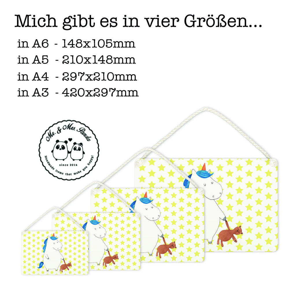 Dekoracyjny znak Jednorożec Miś Jednorożec, jednorożce, dekoracje jednorożca, jednorożec