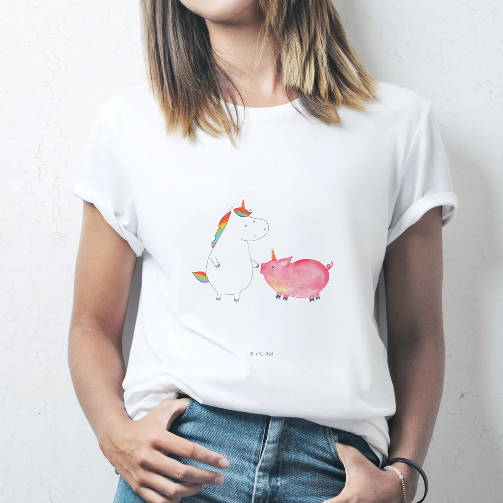 T-shirt unicorn Pig Jubiläum, Nachthemd, Junggesellenabschied, Schlafshirt, Geburstag, Tshirt, Shirt, Lustiges T-Shirt, T-Shirt, Damen, T-Shirt mit Spruch, Herrn, Einhorn, Unicorn, Einhorn Deko, Einhörner, Schwein, Freundschaft, Freundin, Schweinchen, Schweinhorn