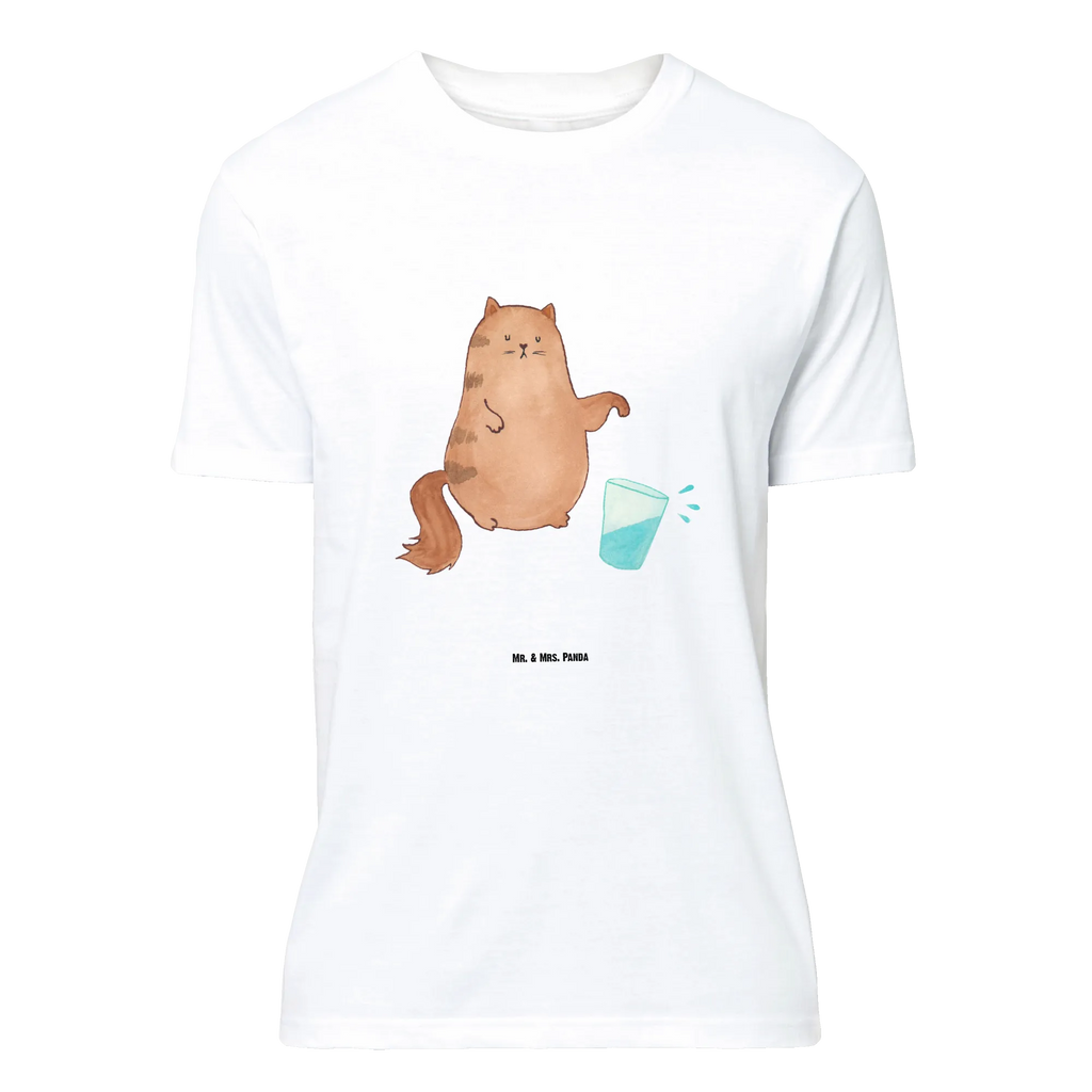 T-Shirt Standard Katze Wasserglas Geburstag, Herrn, Damen, Nachthemd, T-Shirt, Tshirt, Lustiges T-Shirt, Schlafshirt, Junggesellenabschied, Shirt, Jubiläum, T-Shirt mit Spruch, Katzenmotiv, Katzenfan, Katzendeko, Katzenfreund, Katzenliebhaber, Katzenprodukte, Katzenartikel, Katzenaccessoires, Katzensouvenirs, Katzenliebhaberprodukte, Katzenmotive, Katze, Katzen, Haustier, Katzenbesitzerin, Wasser, Katzenhalter, Cats, Mietze, Glas, Cat, Kater
