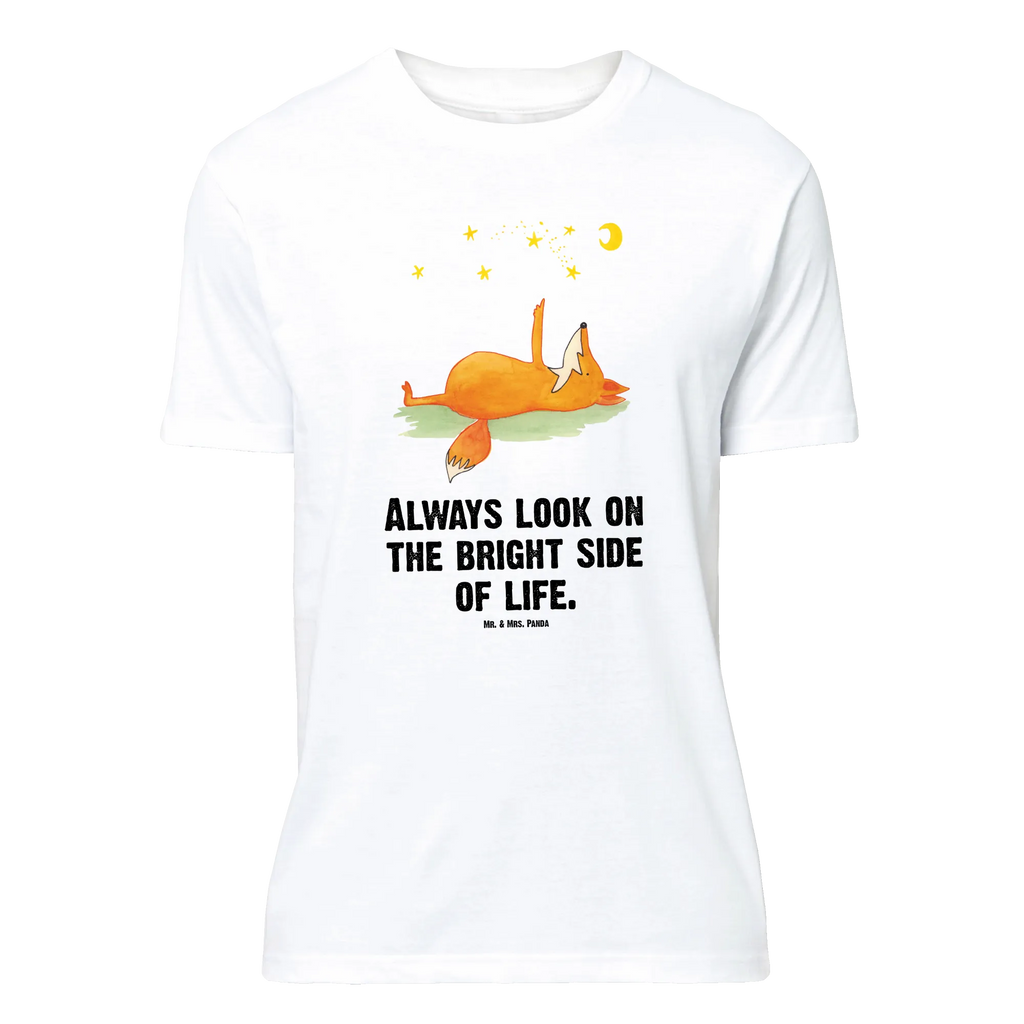 T-shirt Fox Stars T-Shirt, Lustiges T-Shirt, Junggesellenabschied, Nachthemd, Schlafshirt, Herrn, Jubiläum, Geburstag, T-Shirt mit Spruch, Tshirt, Shirt, Damen, Fuchs, Always Look On The Bright Side Of Life, Füchse, Romantik, Spruch schön, Spruch Positiv, Tröstende Worte