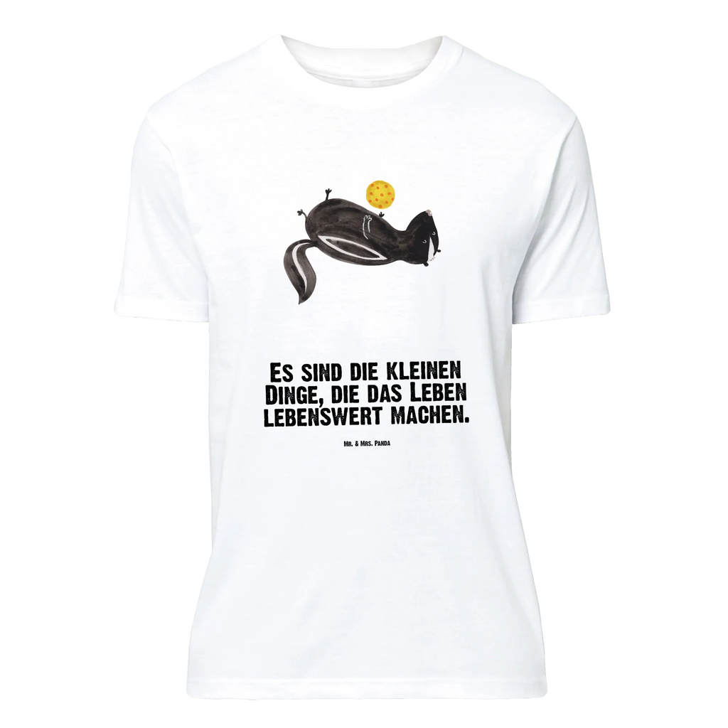 Rozmiar L T-shirt skunks piłka Lustiges T-Shirt, T-Shirt, Shirt, Nachthemd, Herrn, Jubiläum, T-Shirt mit Spruch, Damen, Geburstag, Schlafshirt, Tshirt, Junggesellenabschied, Stinktier, Skunk, Raubtier, Stinker, Weisheit, Verspielt, Wildtier, Stinki