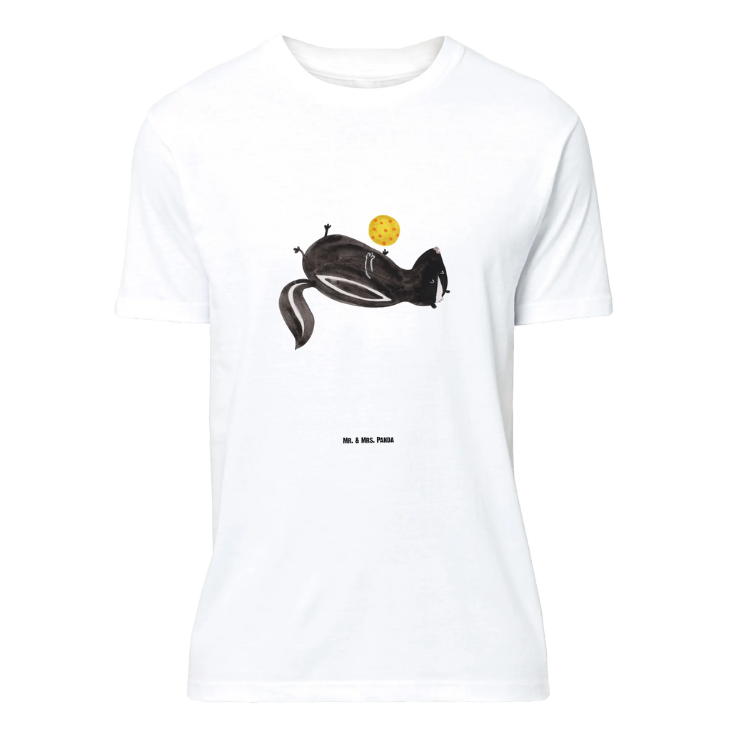 Rozmiar L T-shirt skunks piłka Lustiges T-Shirt, T-Shirt, Shirt, Nachthemd, Herrn, Jubiläum, T-Shirt mit Spruch, Damen, Geburstag, Schlafshirt, Tshirt, Junggesellenabschied, Stinktier, Skunk, Raubtier, Stinker, Weisheit, Verspielt, Wildtier, Stinki