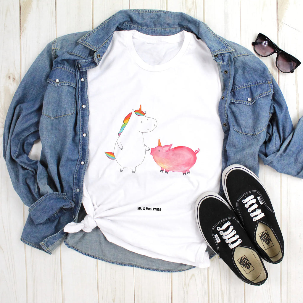 T-shirt unicorn Pig Jubiläum, Nachthemd, Junggesellenabschied, Schlafshirt, Geburstag, Tshirt, Shirt, Lustiges T-Shirt, T-Shirt, Damen, T-Shirt mit Spruch, Herrn, Einhorn, Unicorn, Einhorn Deko, Einhörner, Schwein, Freundschaft, Freundin, Schweinchen, Schweinhorn