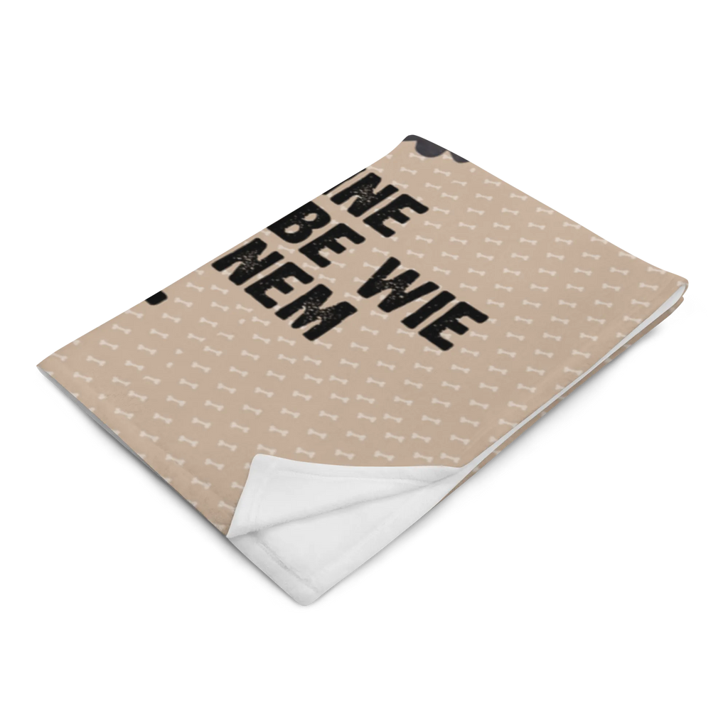 Kocyk dla niemowląt Mops Pies, motyw psa, zwierzę domowe, rasa psa, miłośnik zwierząt, właściciel psa, powiedzenia