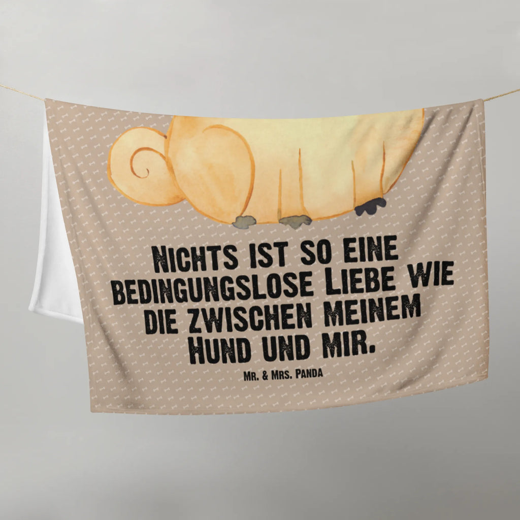 Kocyk dla niemowląt Mops Pies, motyw psa, zwierzę domowe, rasa psa, miłośnik zwierząt, właściciel psa, powiedzenia