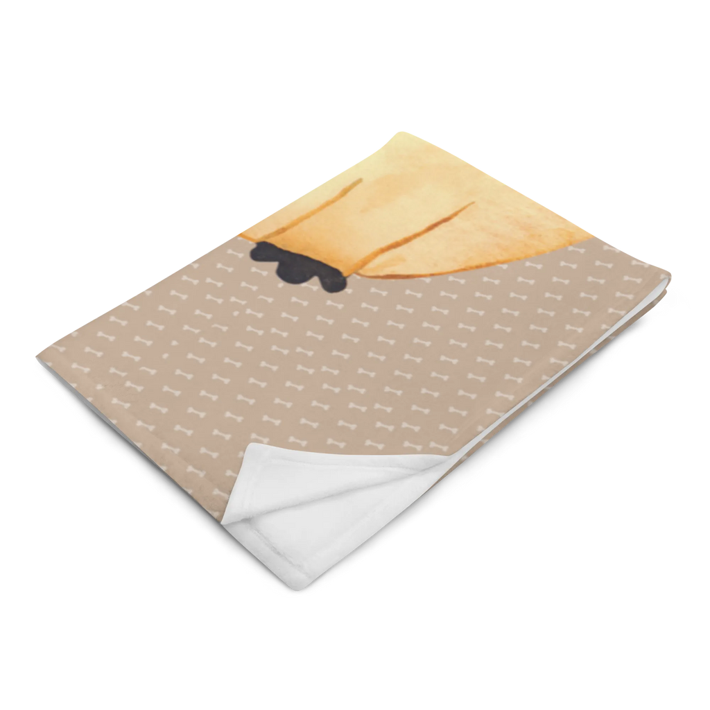 Kocyk dla niemowląt Mops Pies, motyw psa, zwierzę domowe, rasa psa, miłośnik zwierząt, właściciel psa, powiedzenia