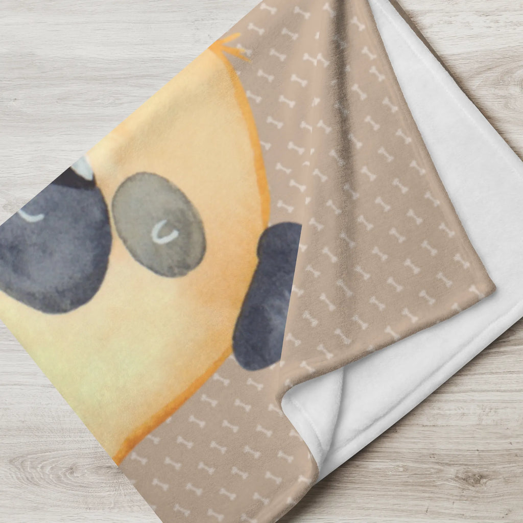 Kocyk dla niemowląt Mops Pies, motyw psa, zwierzę domowe, rasa psa, miłośnik zwierząt, właściciel psa, powiedzenia