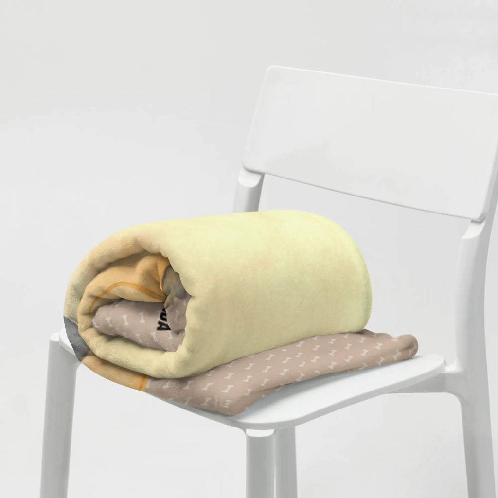 Kocyk dla niemowląt Mops Pies, motyw psa, zwierzę domowe, rasa psa, miłośnik zwierząt, właściciel psa, powiedzenia