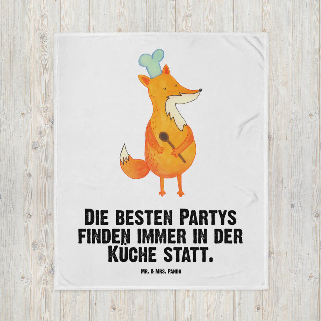 Baby blanket Fox A cook fox, foxes, forest wildlife, clever as a fox, animal lover, Fox, Party slogan, Kitchen decoration, Chefs, Baker, funny, Slogan funny, Kitchen slogan, Cook gift